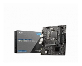 Tarjeta Madre MSI PRO H610M-G DDR4