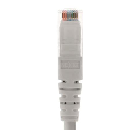 Cable de Conexión Red Nexxt Solutions Cat6 0.91m UTP Multifilar con Revestimiento Tipo CM Color Gris