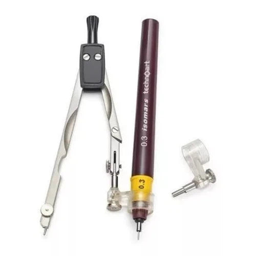 Kit De 9 Estilógrafo Recargables Técnico Isomars Technoart