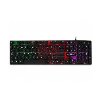 Teclado Gamer Acteck Aurean X100, Alámbrico, USB, Negro