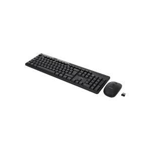Kit de Teclado y Mouse Acteck KT30, Alámbrico/Inalámbrico, USB, Negro (Español) + Audífonos