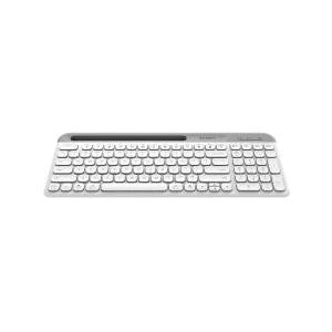 Kit de Teclado y Mouse Acteck Creator Virtuos Silk MK720, Inalámbrico, Bluetooth, Blanco (Español)