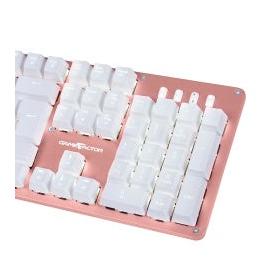 Teclado Game Factor KBG400-PK-RD
