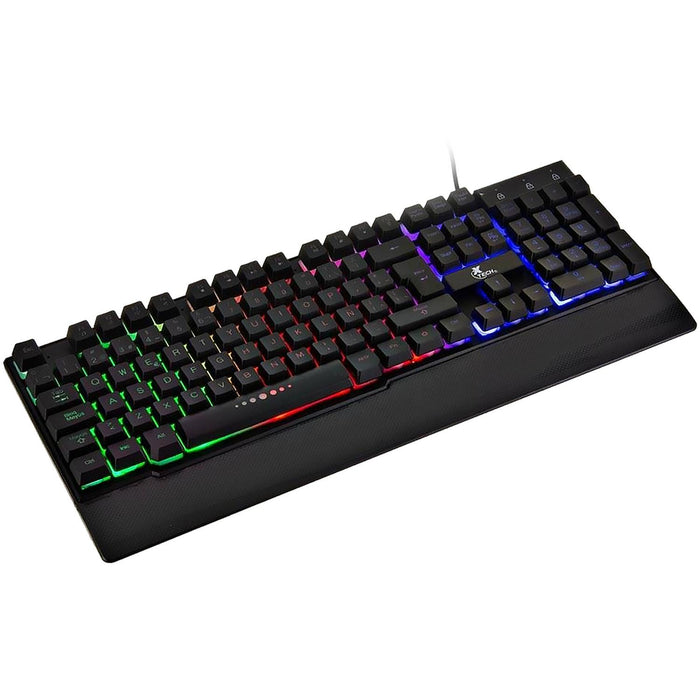 Teclado Gamer Xtech Armiger RGB, Alámbrico, Negro (Español)