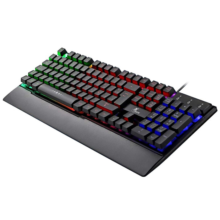 Teclado Gamer Xtech Armiger RGB, Alámbrico, Negro (Español)
