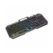 Teclado Gamer Manhattan 180610 RGB, Alámbrico, Negro (Español)