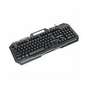 Teclado Gamer Manhattan 180610 RGB, Alámbrico, Negro (Español)