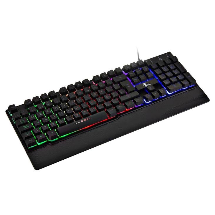 Teclado Gamer Xtech Armiger RGB, Alámbrico, Negro (Español)