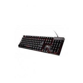Teclado Gamer Xtech Revenger Rojo/Azul/Púrpura, Alámbrico, Negro (Español)
