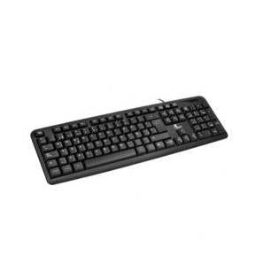 Teclado Xtech XTK-092S, Alámbrico, USB, Negro (Español)
