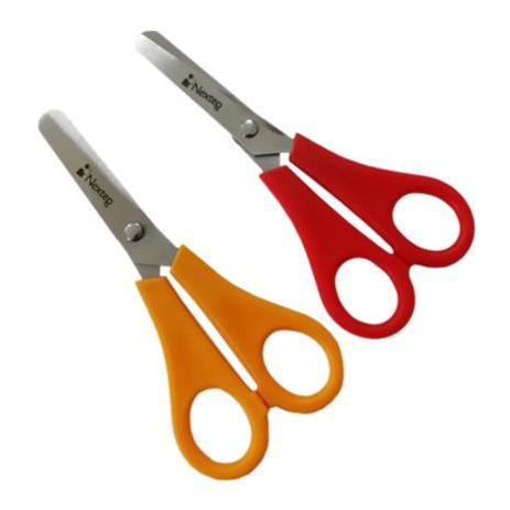 Tijera Nextep Escolar 5" Inoxidable Económica Punta Roma C/12