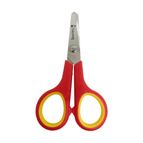 Tijera Nextep Bimaterial 4.5" Escolar Punta Roma