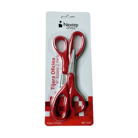 Tijera Nextep para Oficina 6" Económica Blister C/2