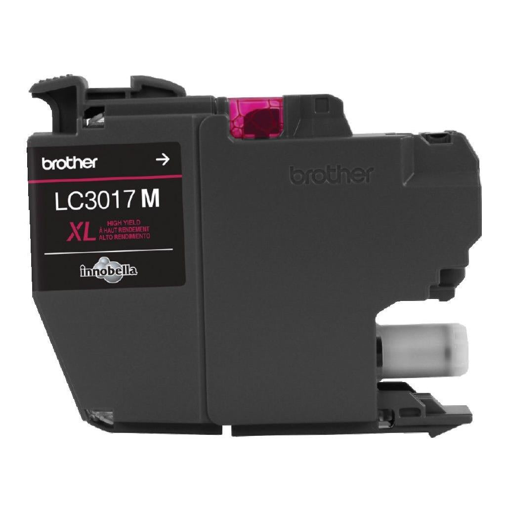 CARTUCHO BROTHER DE ALTO RENDIMIENTO LC3017M MAGENTA, 550 PÁGINAS