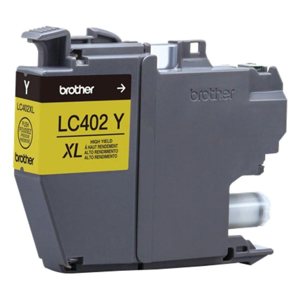 Cartucho de Tinta Brother LC402XLY Amarillo 1500 Página(s) MFC-J5340DW, MFC-J6540DW
