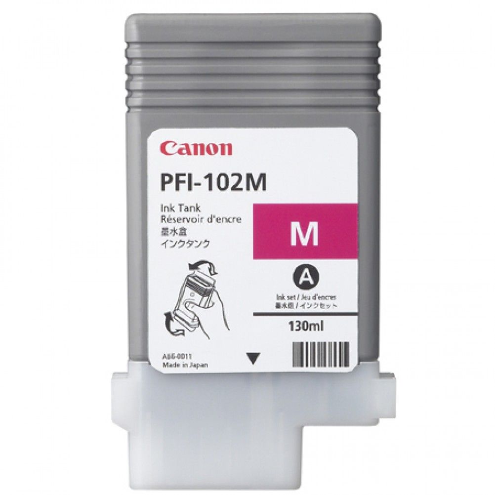 TANQUE DE TINTA CANON PFI-102M MAGENTA 0897B001