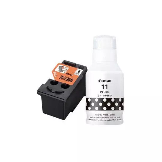 CANON KIT DE CABEZAL BH-10 + TINTA GI-11 NEGRO 3418C006AA