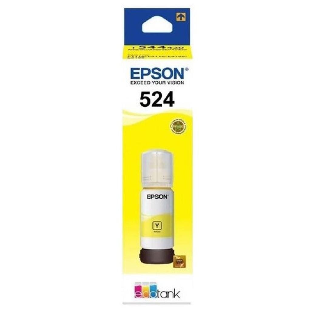 Tinta Epson T524 Color Amarillo