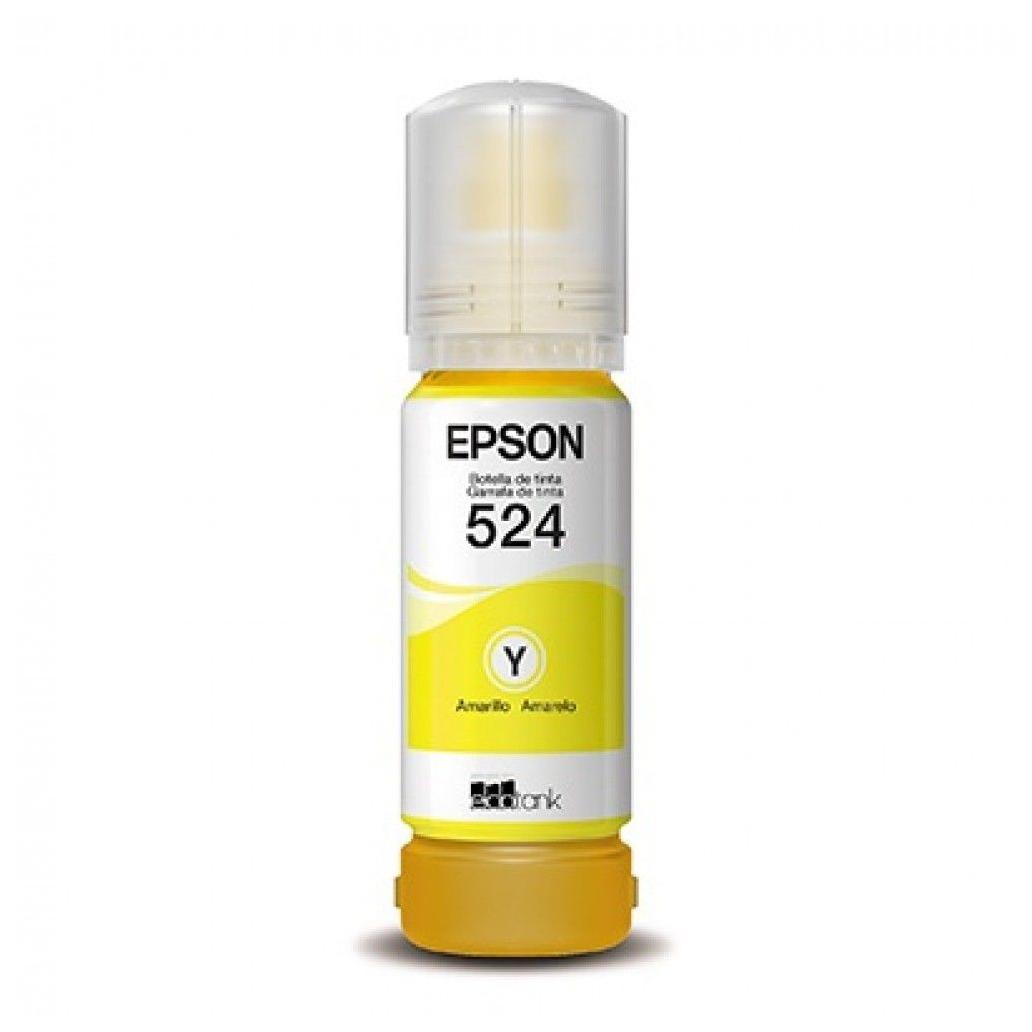 Tinta Epson T524 Color Amarillo