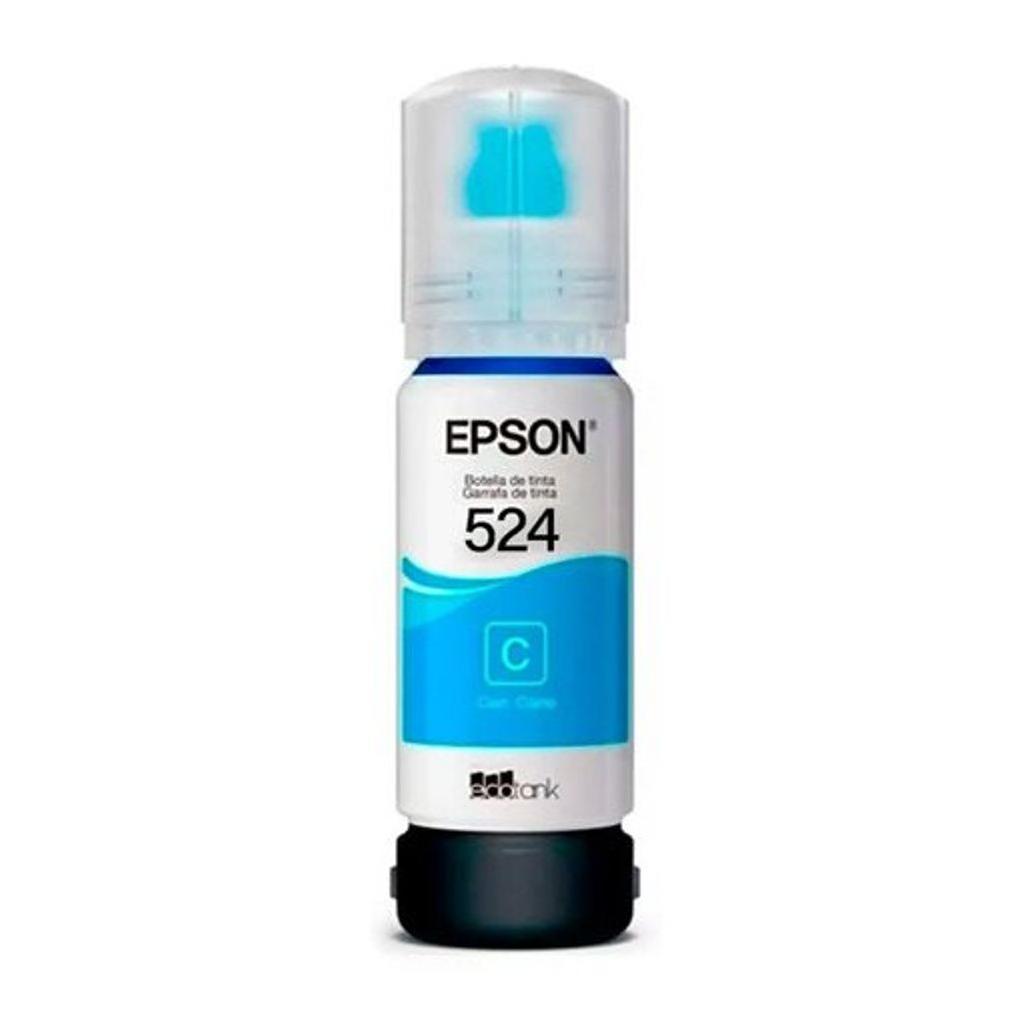 Tinta Epson T524 Color Cian