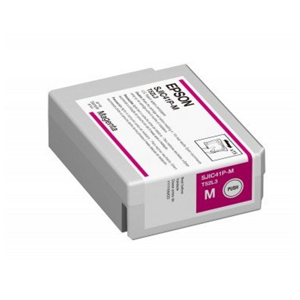Cartucho de Tinta Epson c13t52l320 magenta colorworks c4000