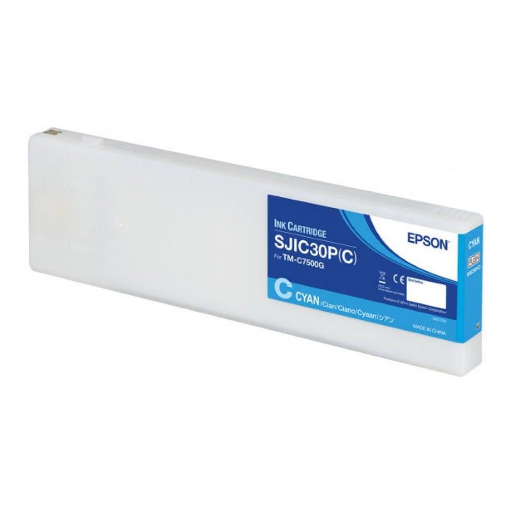 CARTUCHO EPSON SJIC30P CYAN GLOSS, PARA COLORWORKS C7500G, C33S020636