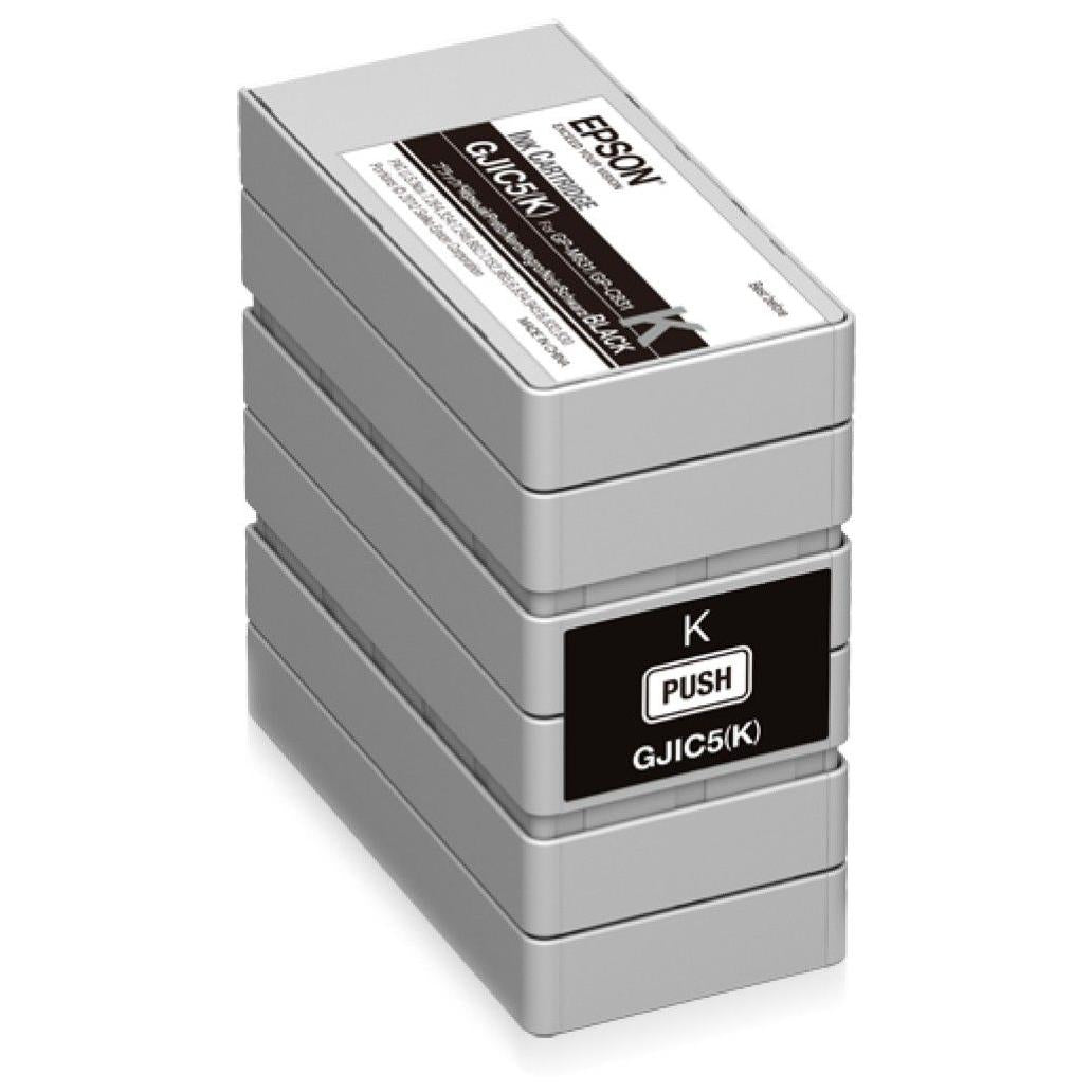 Cartucho de Tinta para Impresora Epson GJIC5(K) Negro ColorWorks C831, M831