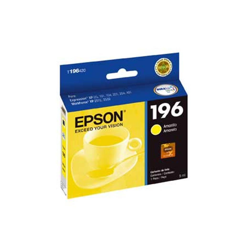TINTA EPSON 196 - AMARILLO T196420-AL