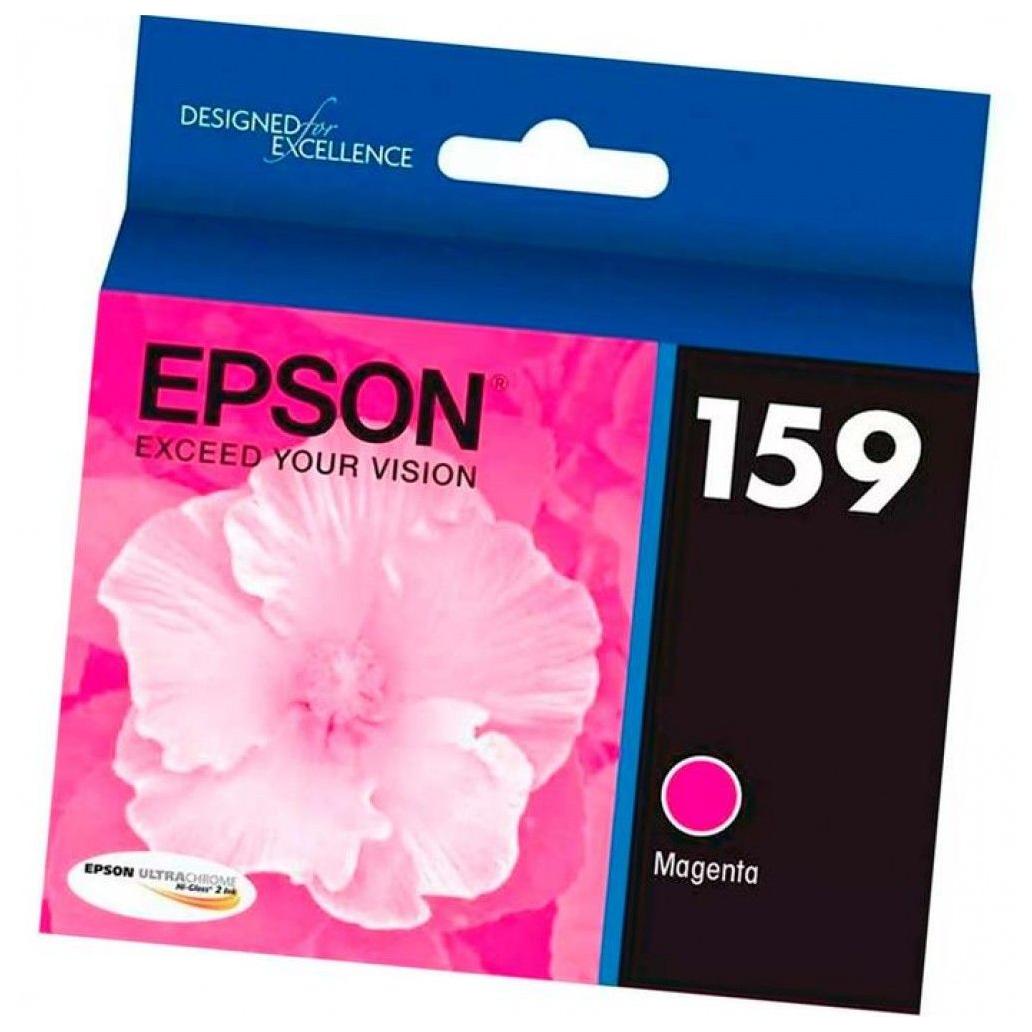 Cartucho Tinta para Impresora Epson 159 Magenta, 400 Páginas, T159320