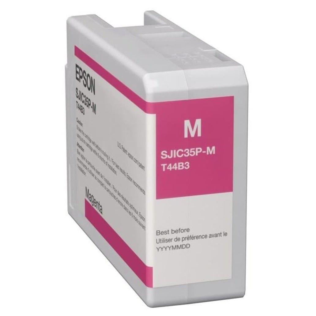 Cartucho de Tinta Epson c13t44b320 magenta colorworks cw c6000a cw c6500a