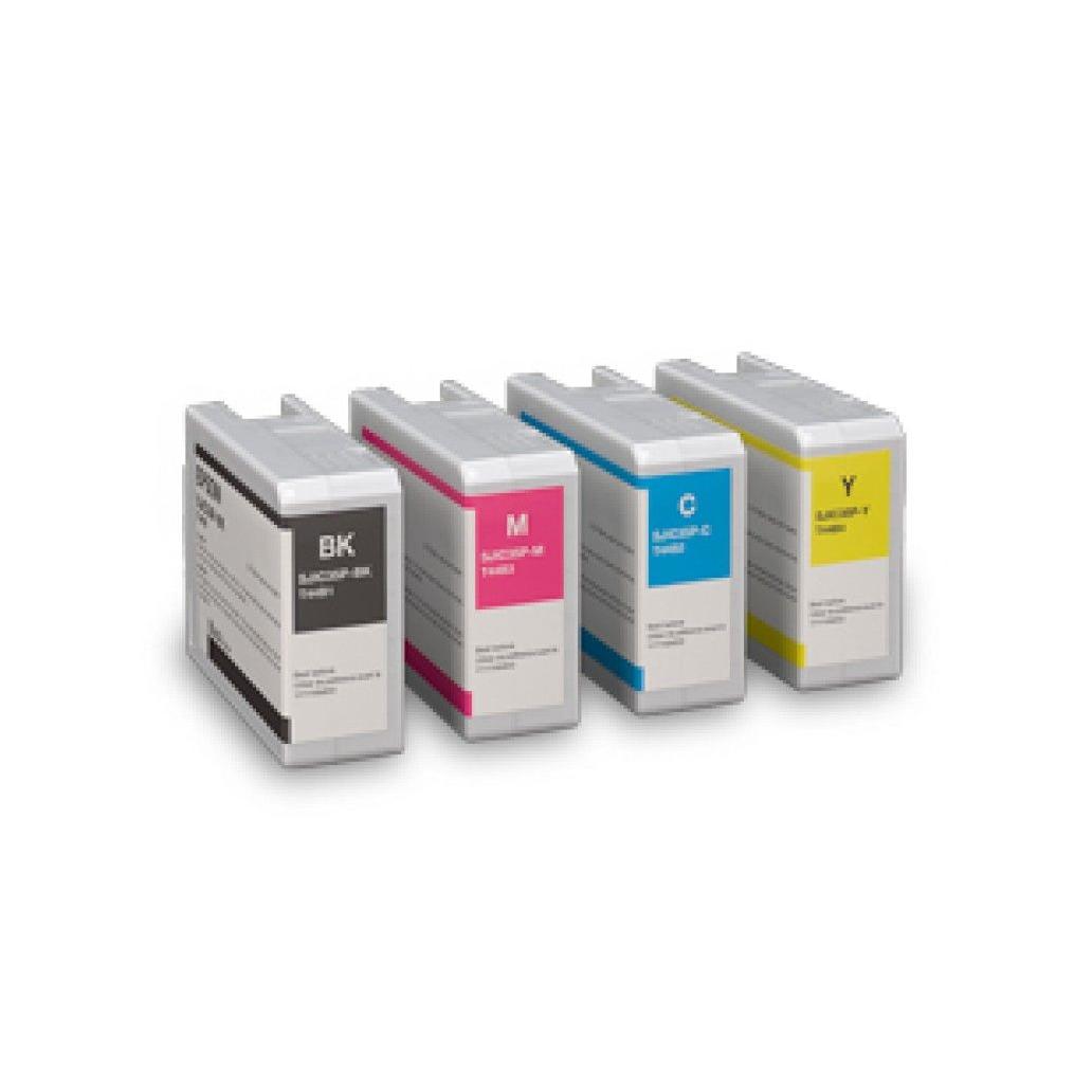 Cartucho de Tinta Epson c13t44b120 negro colorworks cw c6000a cw c6500a