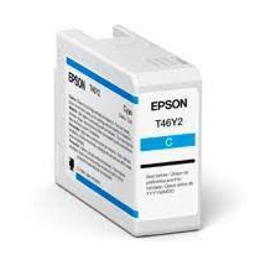 Cartucho de Tinta para Impresora Epson T46Y2 Cian SureColor P900