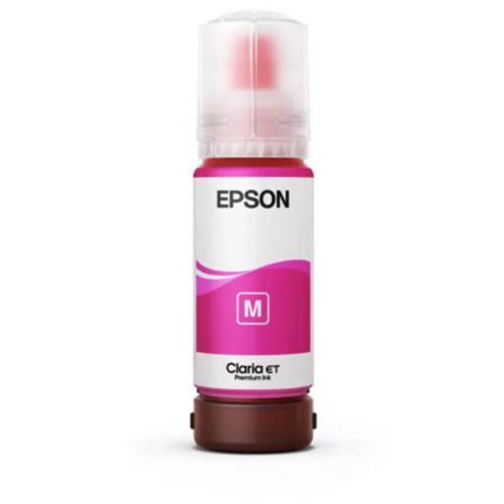 Tinta para Impresora Epson T555 Magenta EcoTank L8180, L8160