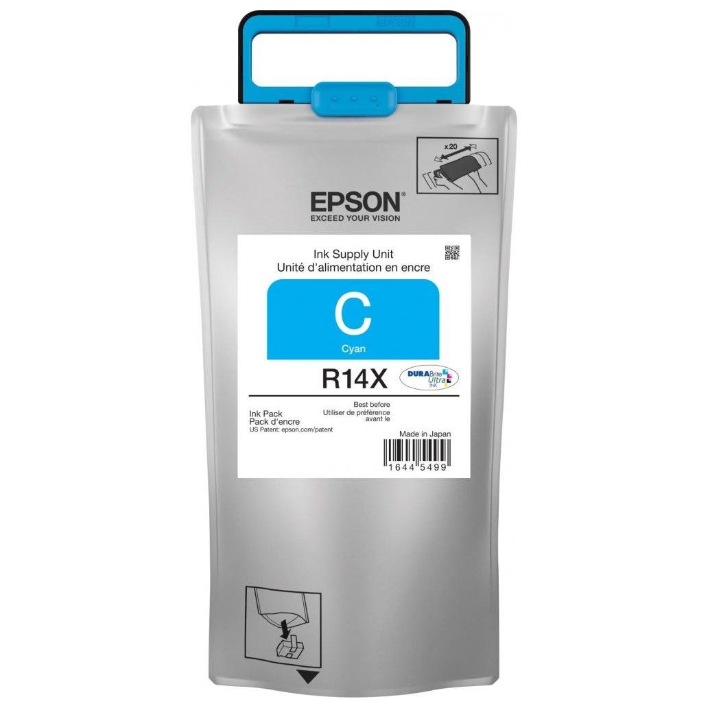Cartucho de Tinta para Impresora Epson R14X Cian WorkForce Pro WF-R5190