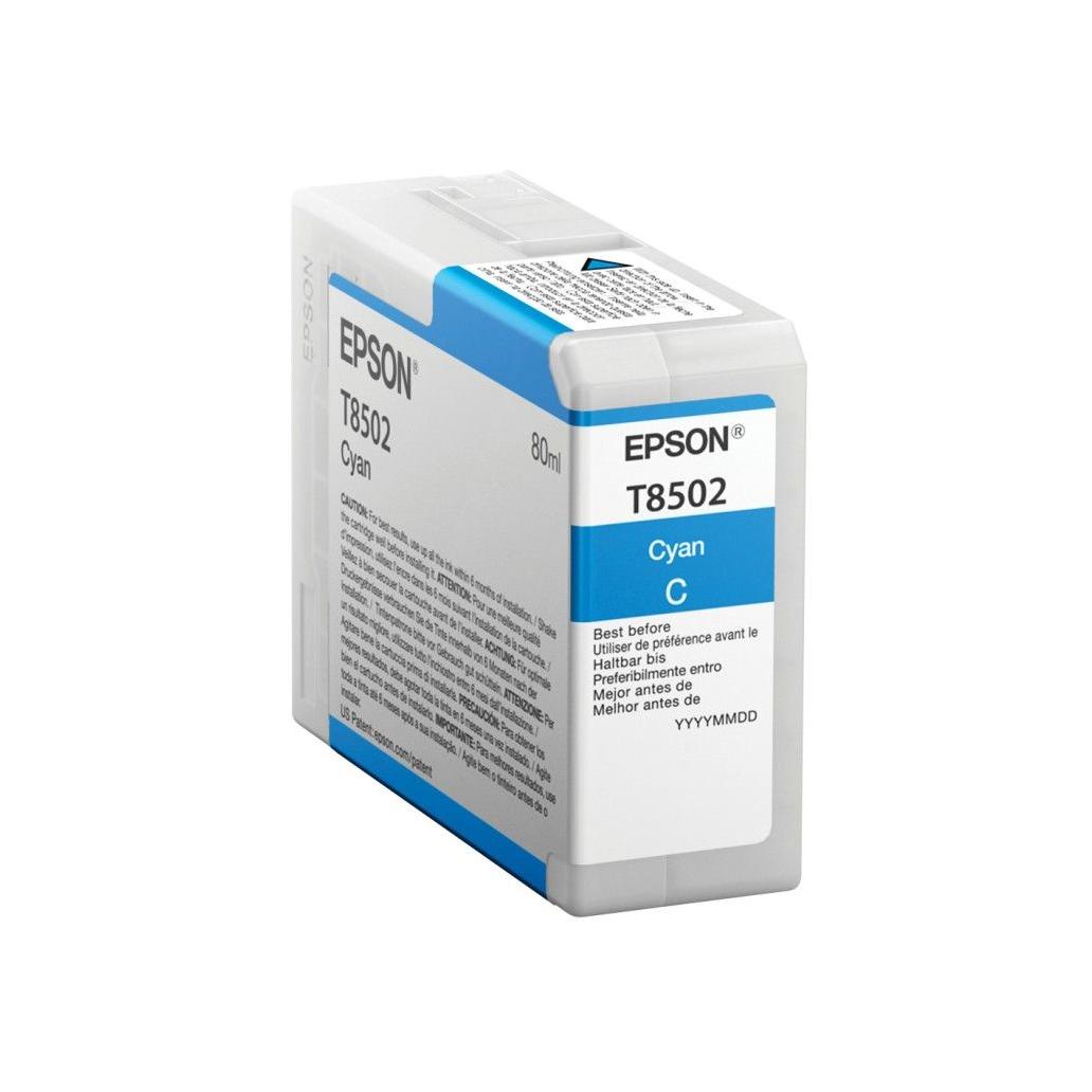 Cartucho de Tinta para Impresora Epson T850200 Cian SureColor SC-P800