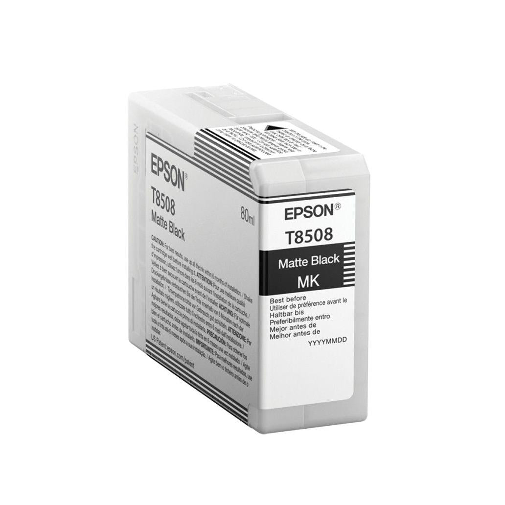 Cartucho de Tinta Epson t850800 negro mate 80 ml surecolor sc p800