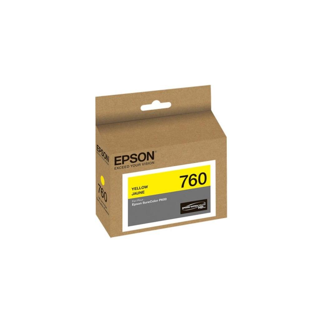 Cartucho de Tinta para Impresora Epson 760 Amarillo 4000 Pagina(s) SureColor P600