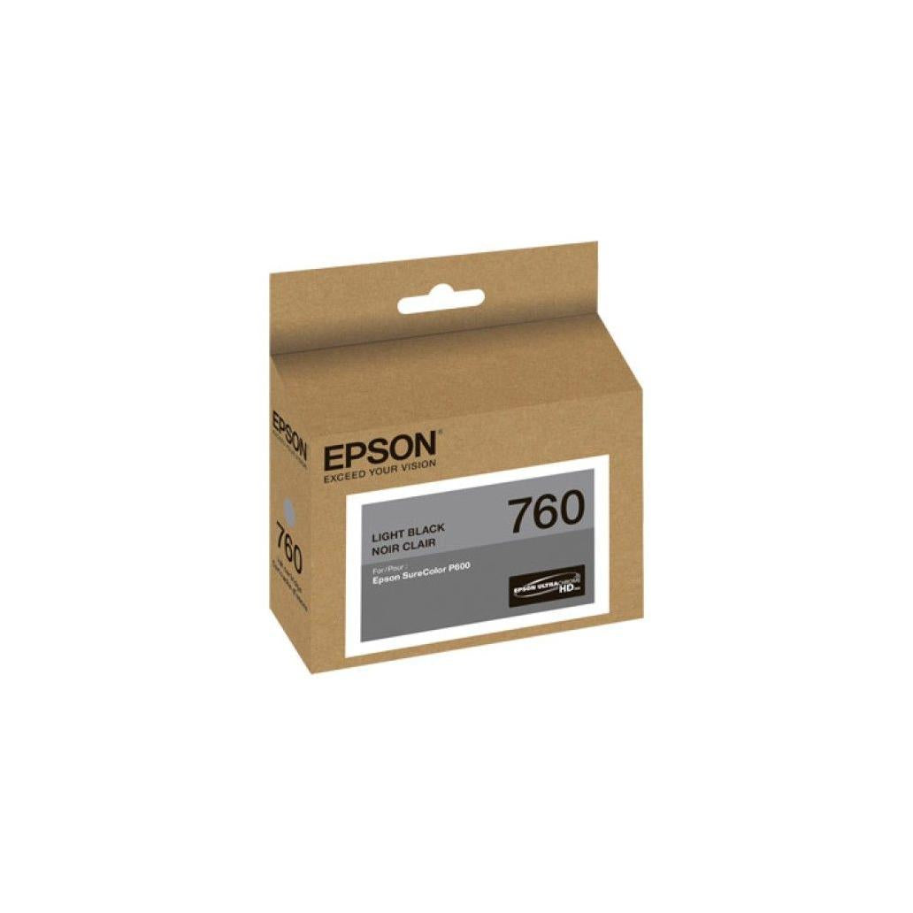 Cartucho de Tinta para Impresora Epson T760 Negro Claro SureColor P600
