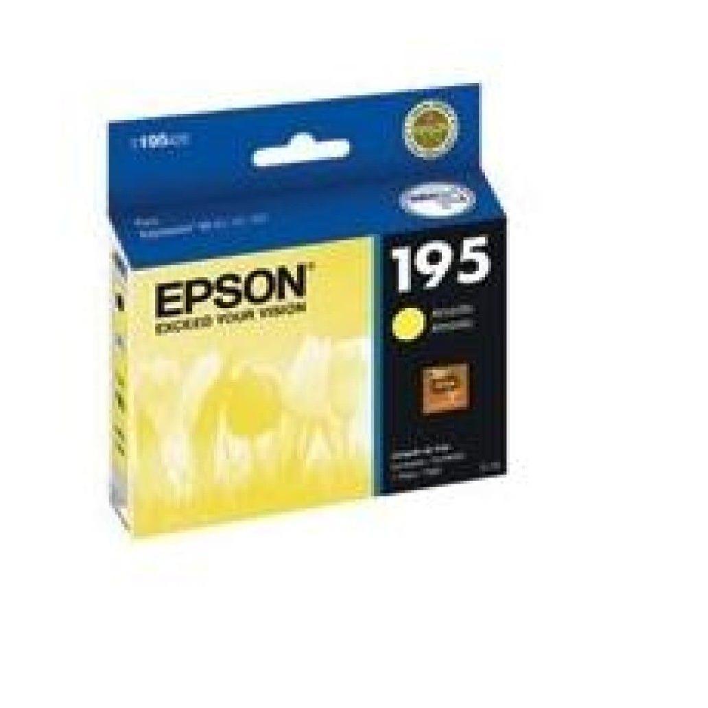 Cartucho de Tinta Epson T195 Amarillo XP-101, XP-201