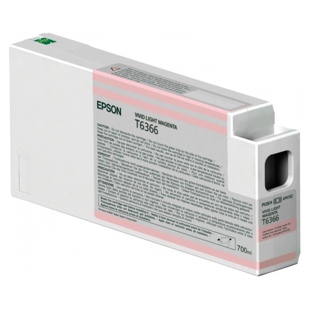Cartucho de toner Epsont636600 magenta claro stylus pro wt7900 9900 7890
