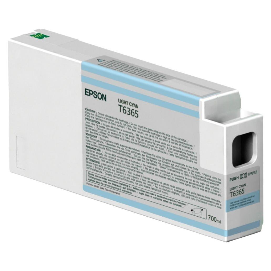 Cartucho de Tinta Epson t636500 cian claro 4000 paginas stylus pro wt7900 pro 9900