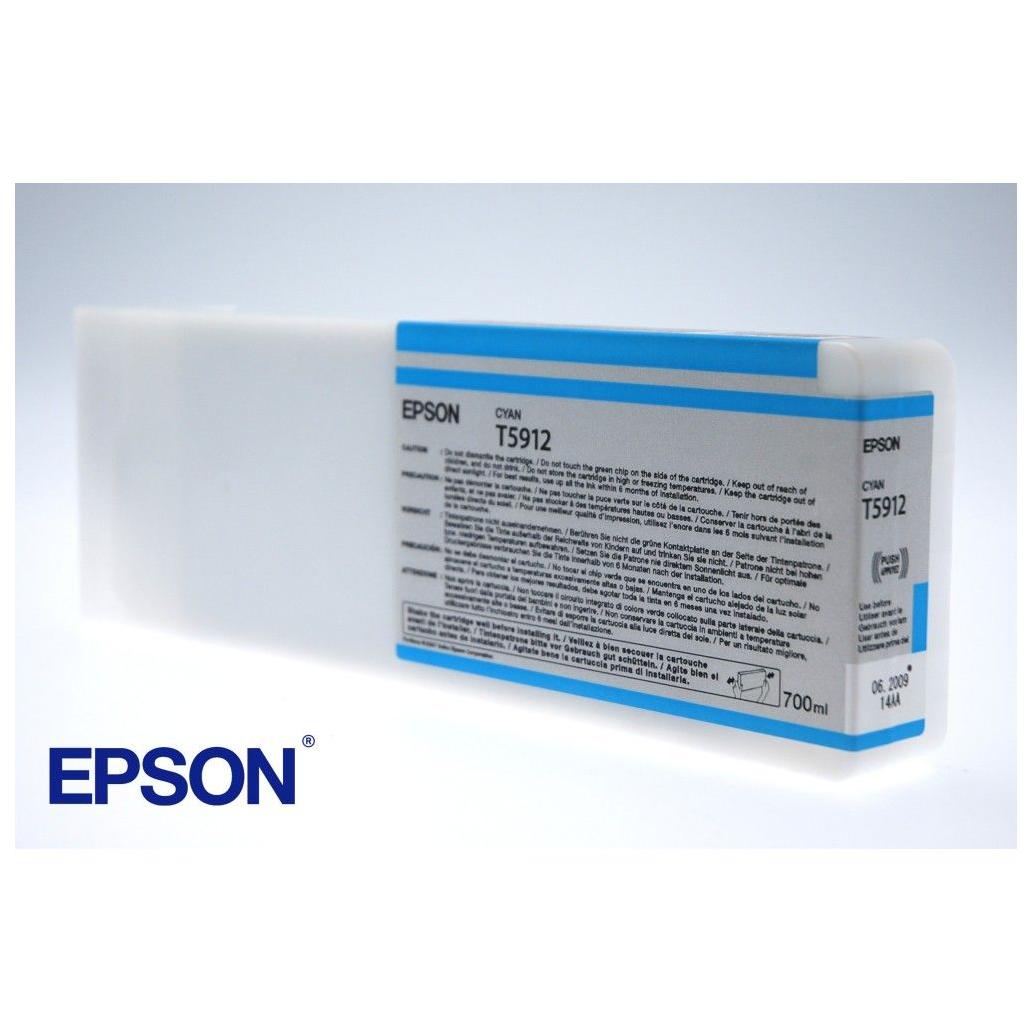 Cartucho de Tinta para Impresora Epson T5912 Cian Stylus Pro 11880
