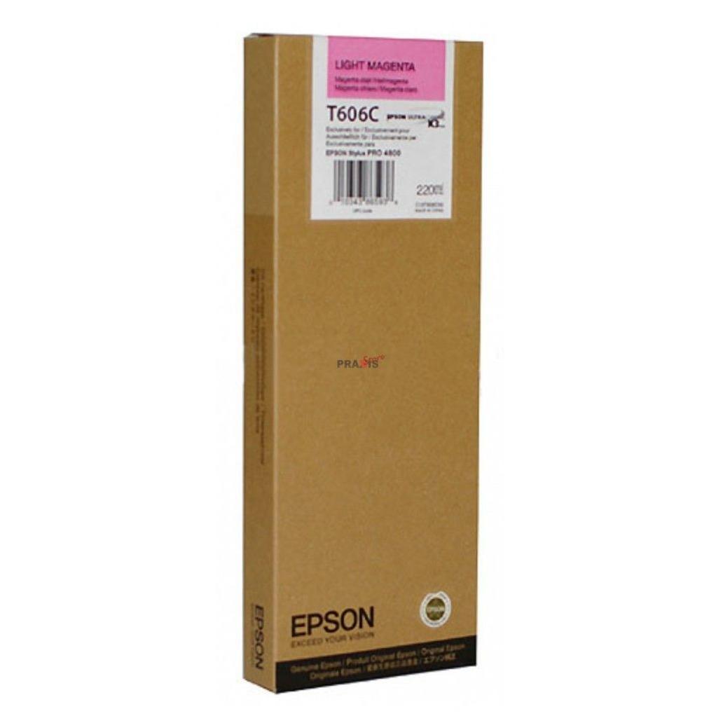 Cartucho de Tinta para Impresora Epson T606C Magenta Claro Stylus Pro 4800
