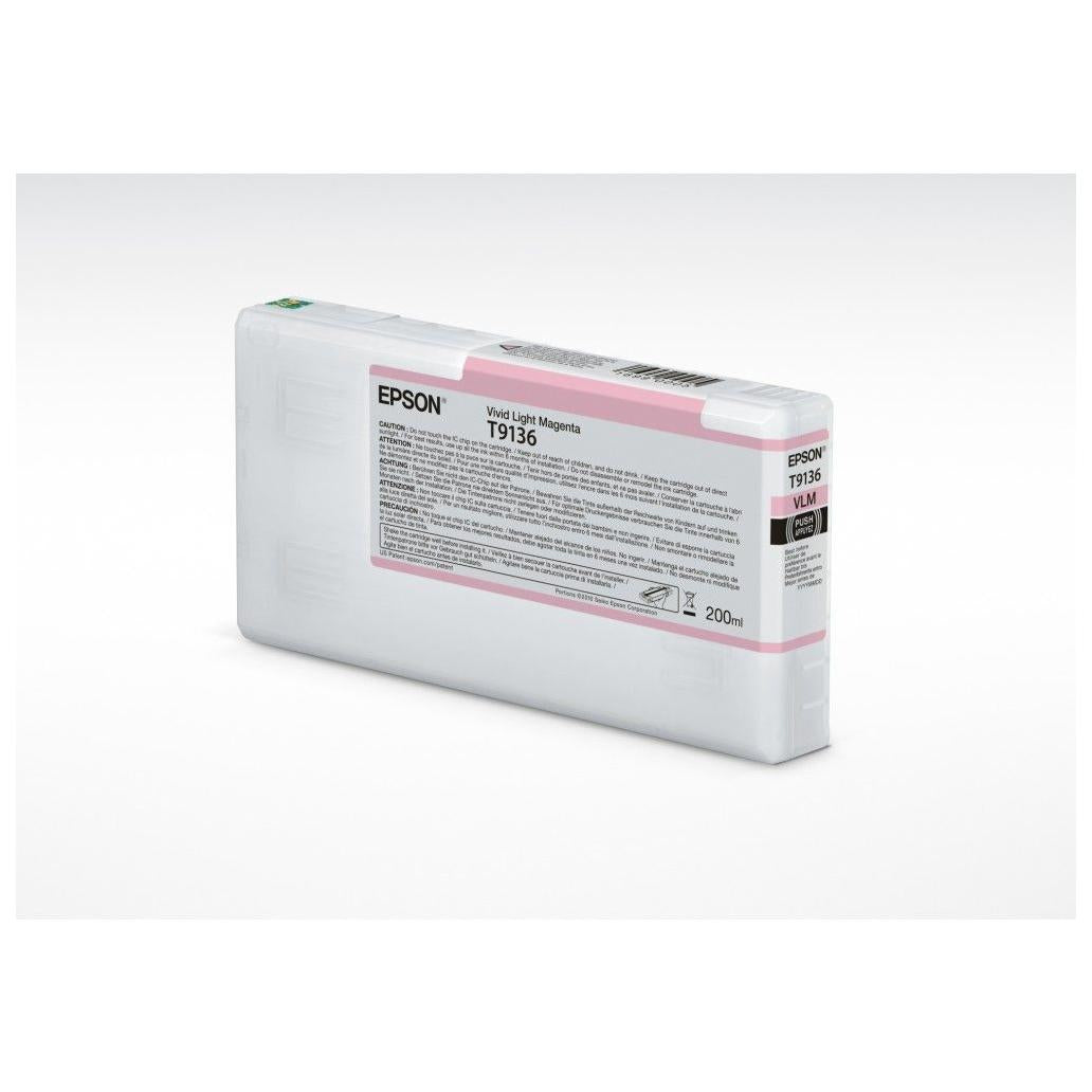 Cartucho de Tinta Epson T9136 Magenta Claro Vivo SureColor SC-P5000, SC-P5000