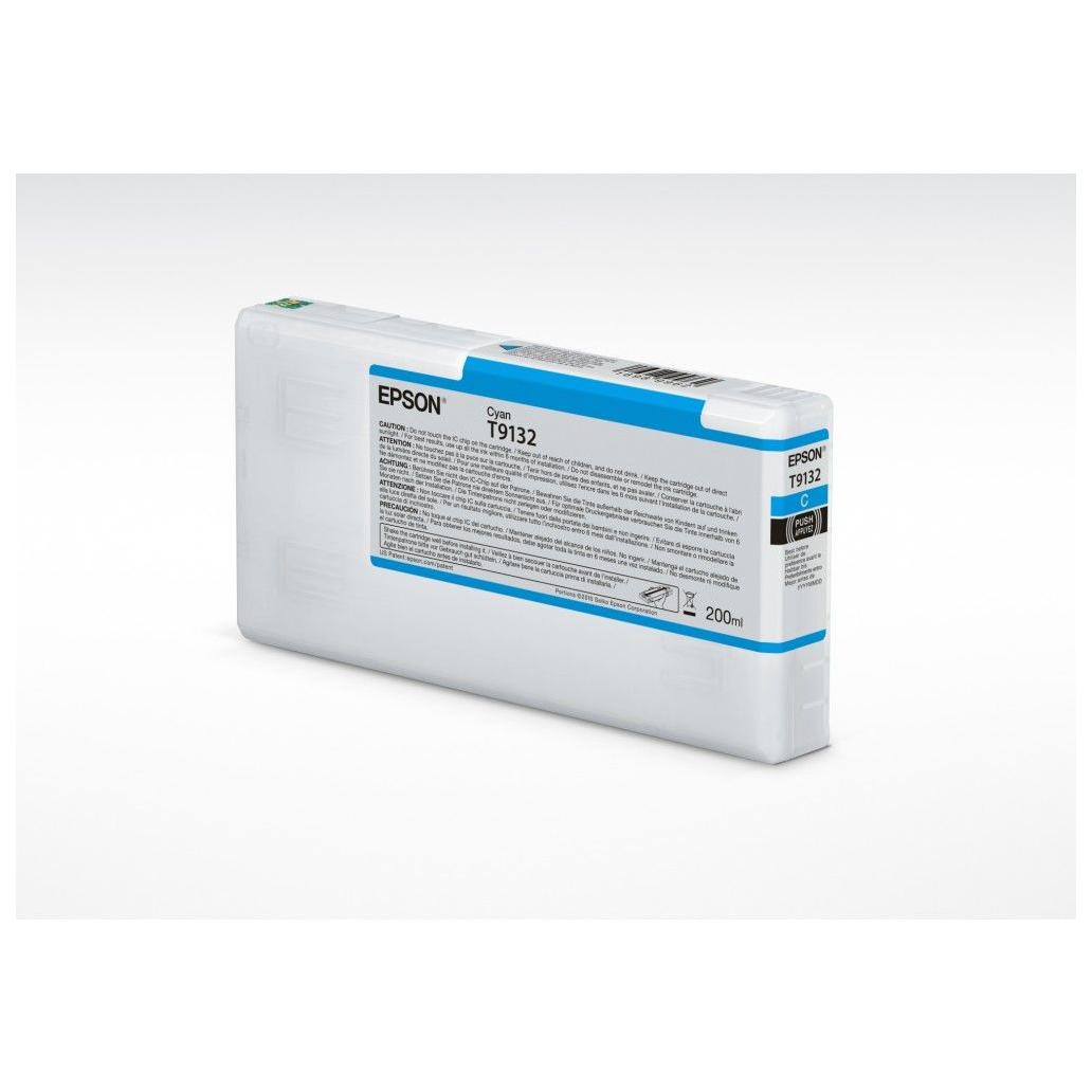 Cartucho de Tinta para Impresora Epson T9132 Cian SureColor SC-P5000, SC-P5000