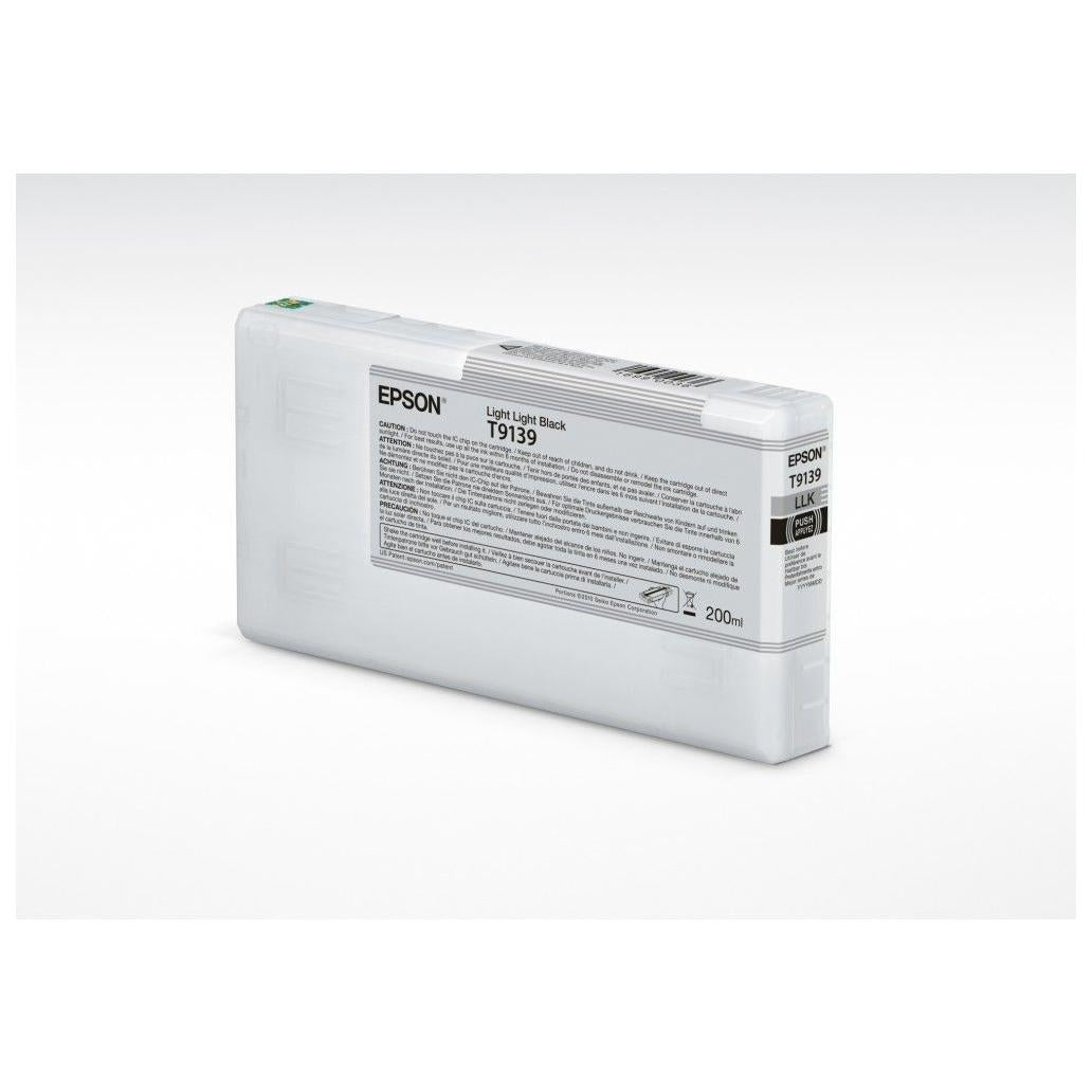 Cartucho de Tinta para Impresora Epson T9139 Negro Claro Claro SureColor SC-P5000, SC-P5000 STD