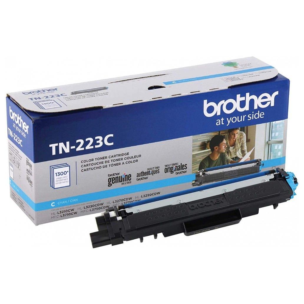 TÓNER BROTHER TN223C CYAN, 1300 PÁGINAS