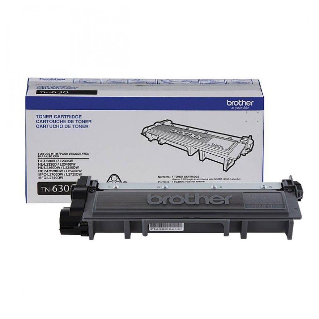TÓNER BROTHER TN630 NEGRO, 1200 PÁGINAS