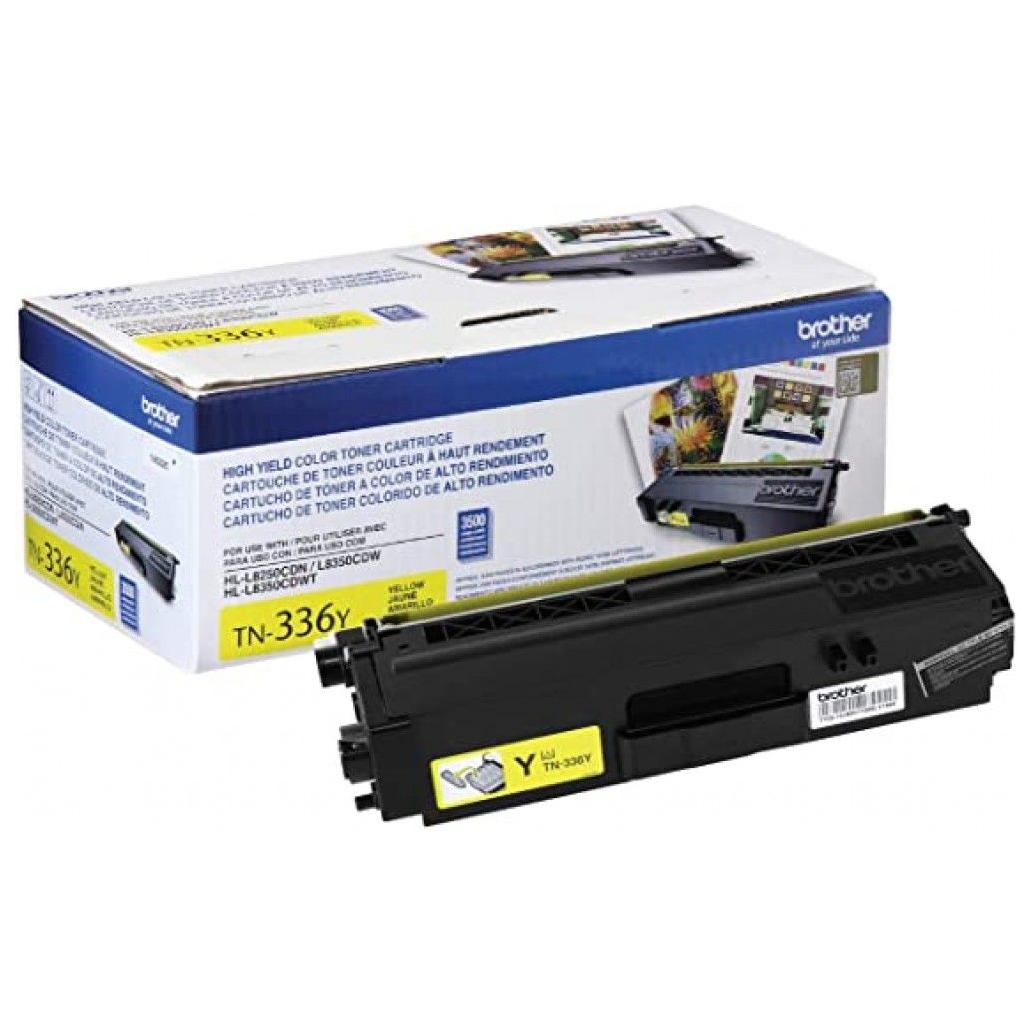 TÓNER BROTHER TN336Y AMARILLO, 3500 PÁGINAS