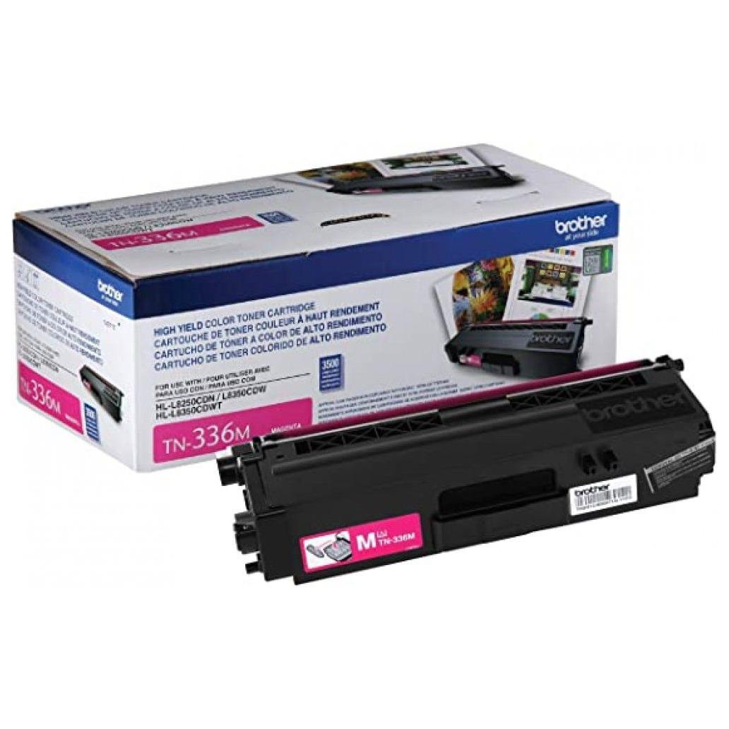 TÓNER BROTHER TN336M MAGENTA, 3500 PÁGINAS